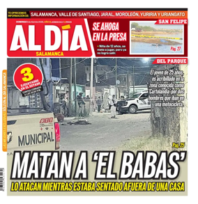Cover of Periodico Al Dia (Salamanca)