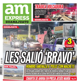 Cover of Periodico AM Express (Guanajuato)
