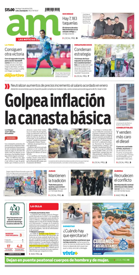 Cover of Periodico AM (Leon)