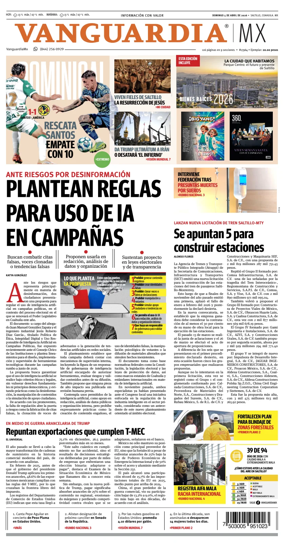 Cover of Vanguardia
