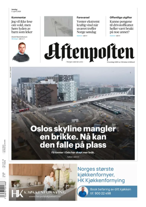 Cover of Aftenposten