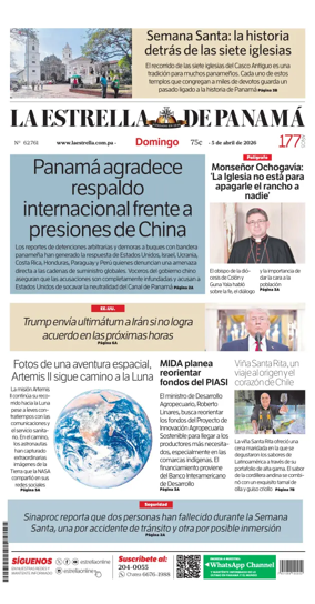 Cover of La Estrella de Panama