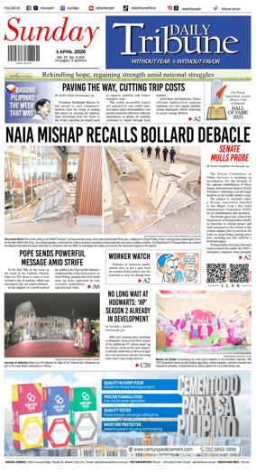 Cover of Daily Tribune (Philippines)