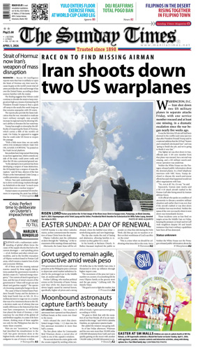 Cover of The Manila Times