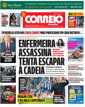 Cover of Correio da Manha Weekend