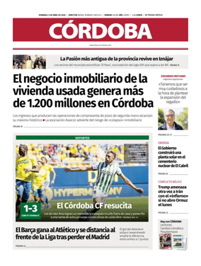Cover of Diario Cordoba