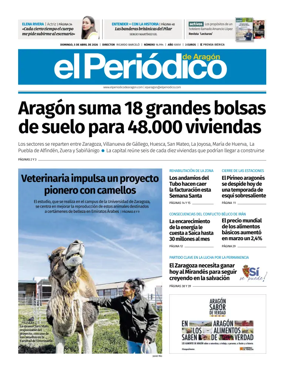 Cover of El Periodico Aragon
