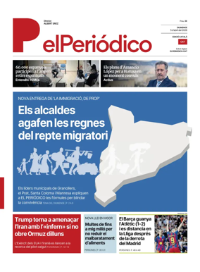 Cover of El Periodico - Catala