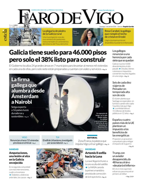 Cover of Faro de Vigo