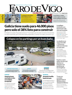 Cover of Faro de Vigo (Ourense)