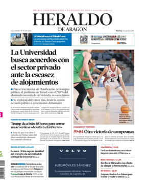 Cover of Heraldo de Aragon