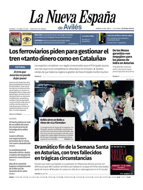 Cover of La Nueva Espana (Aviles)
