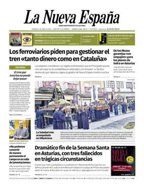 Cover of La Nueva Espana