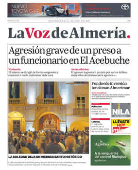 Cover of La Voz de Almeria
