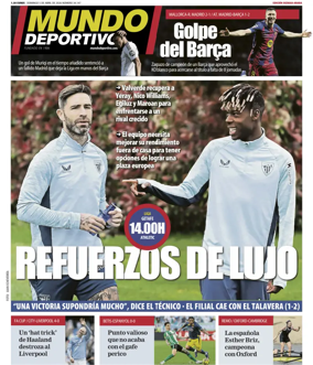 Cover of Mundo Deportivo (Bizkaia-Araba)