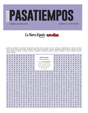 Cover of Pasatiempos | La Nueva Espana
