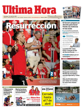 Cover of Ultima Hora