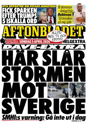 Cover of Aftonbladet