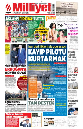 Cover of Milliyet