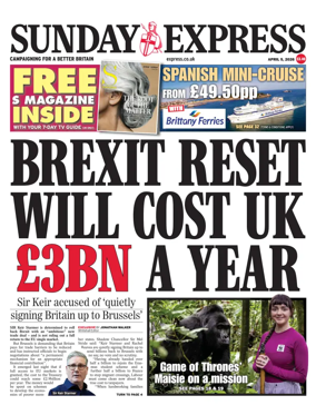 Cover of Sunday Express