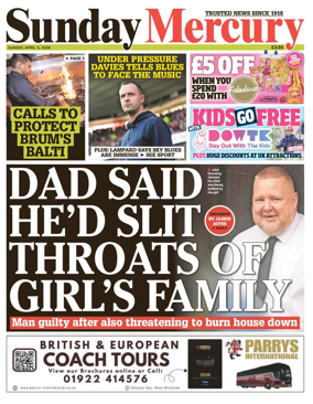 Cover of Sunday Mercury