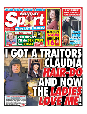 Cover of Sunday Sport