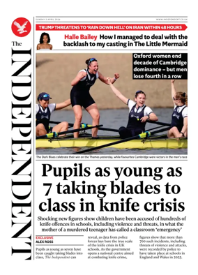 Cover of The Independent