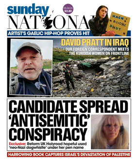 Cover of The National (Scotland)
