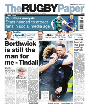Cover of The Rugby Paper