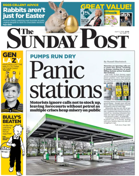 Cover of The Sunday Post (Dundee)