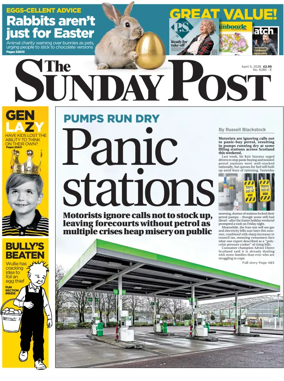 Cover of The Sunday Post (Inverness)