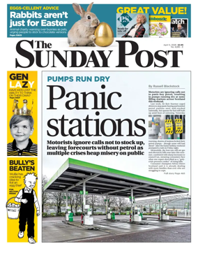 Cover of The Sunday Post (Newcastle)