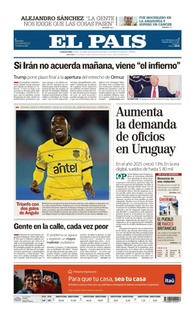 Cover of El Pais (Uruguay)