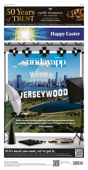 Cover of Asbury Park Press