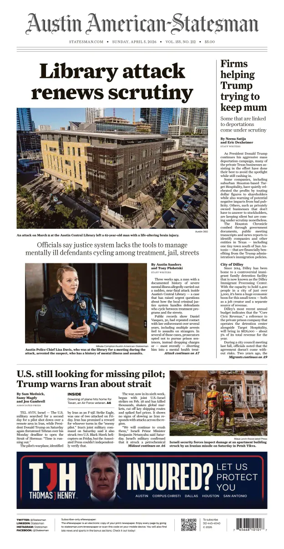 Cover of Austin American-Statesman