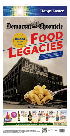 Cover of Democrat and Chronicle