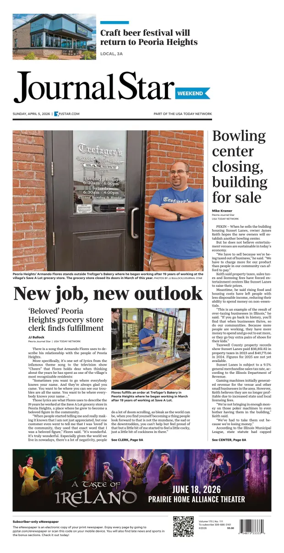Cover of Journal Star (Peoria)