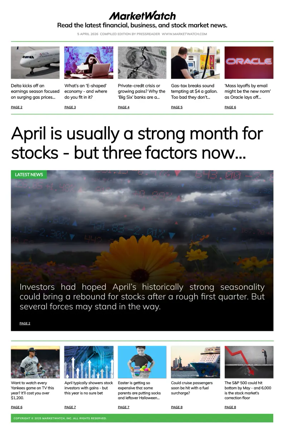 Cover of Market Watch