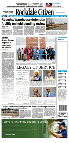 Cover of Rockdale Citiizen