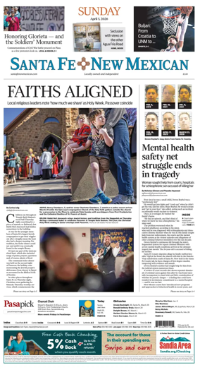 Cover of Santa Fe New Mexican