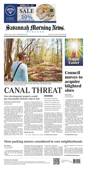 Cover of Savannah Morning News