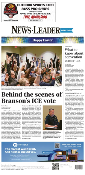 Cover of Springfield News-Leader