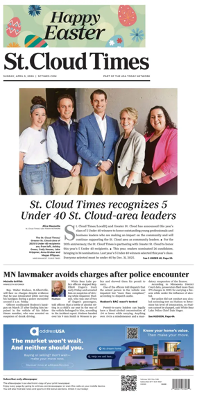 Cover of St. Cloud Times