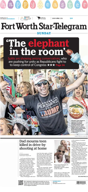 Cover of Star-Telegram (Sunday)