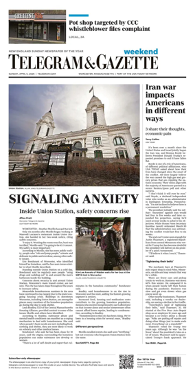 Cover of Telegram & Gazette