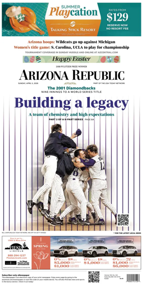 Cover of The Arizona Republic