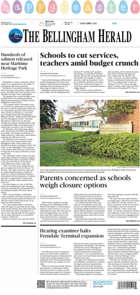 Cover of The Bellingham Herald (Sunday)