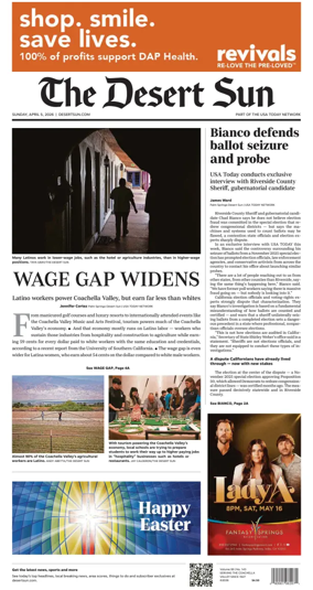 Cover of The Desert Sun