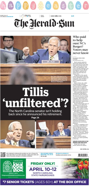 Cover of The Herald Sun (Sunday)