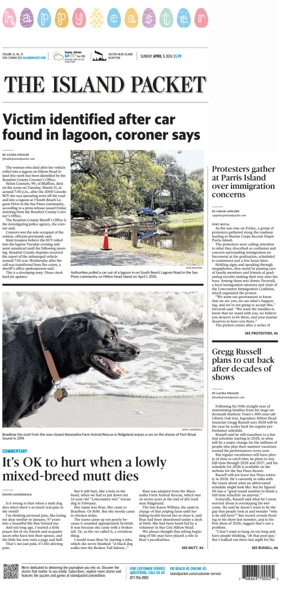 Cover of The Island Packet (Sunday)